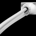CONTOUR Oval 5' S/S Curved Shower Rod
